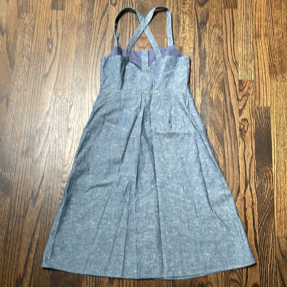 Madewell Chambray Button Front Dress - Picture 9 of 10